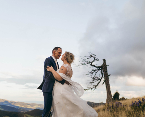 After-Wedding-Shooting auf der Sommeralm, Steiermark