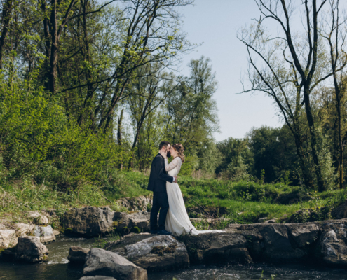 Hochzeit Kirchberg im Frühling