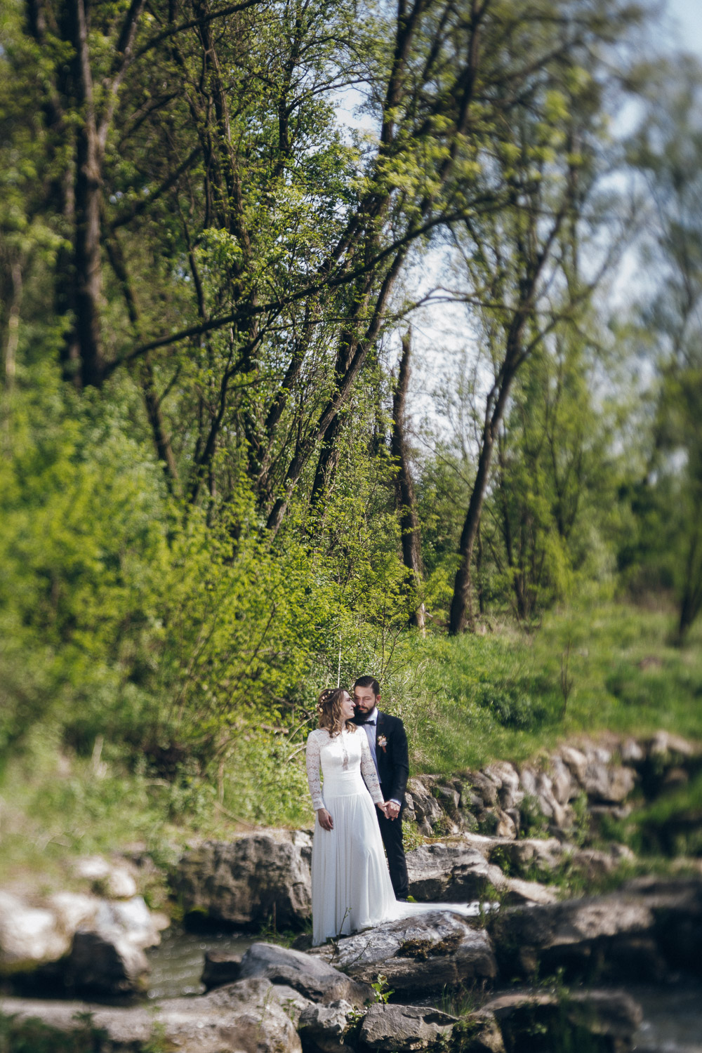 Freelensing bei der Hochzeit in Kirchberg an der Raab im Frühling