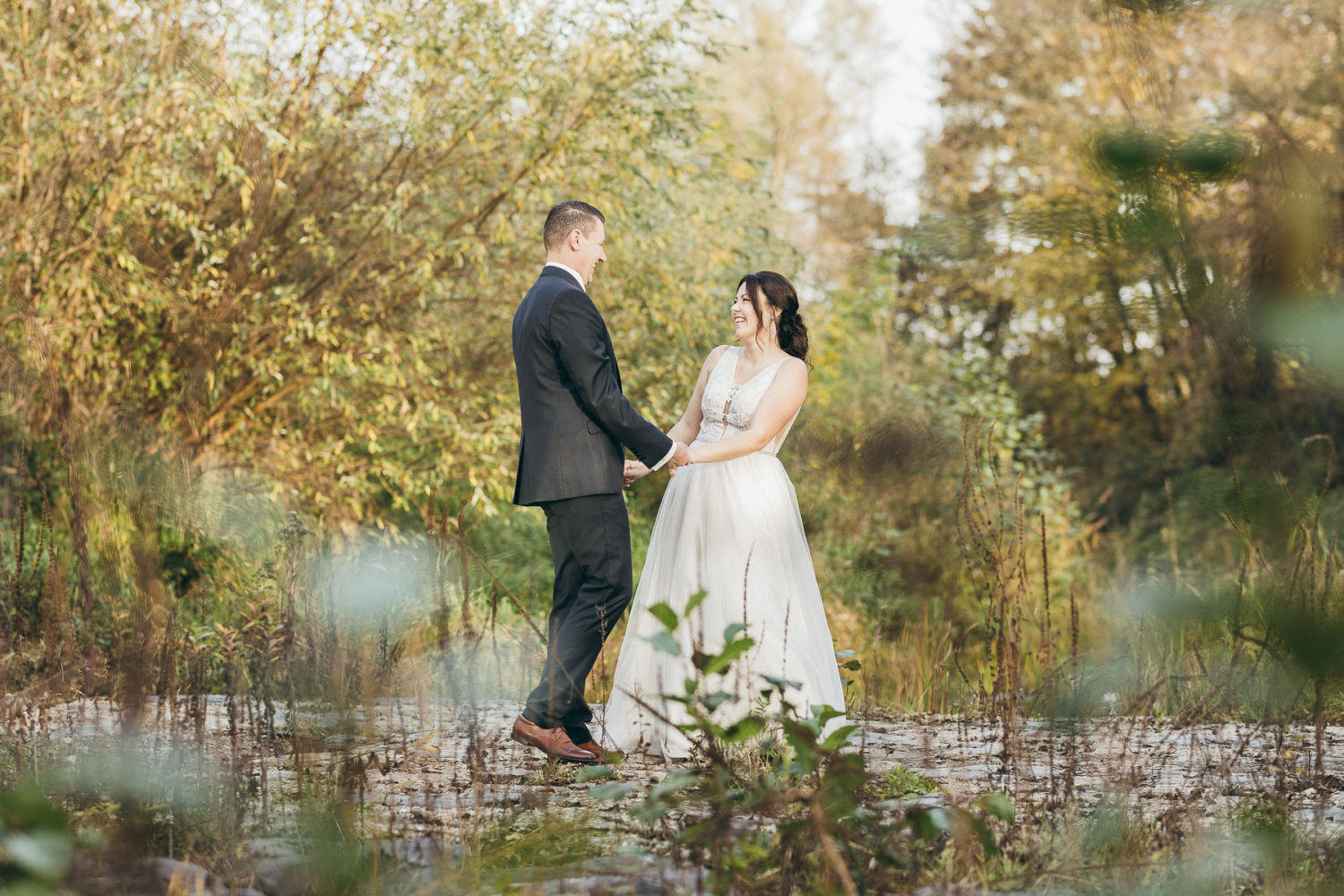 Fotograf After-Wedding-Shooting an der Raab in Lödersdorf, Südoststeiermark