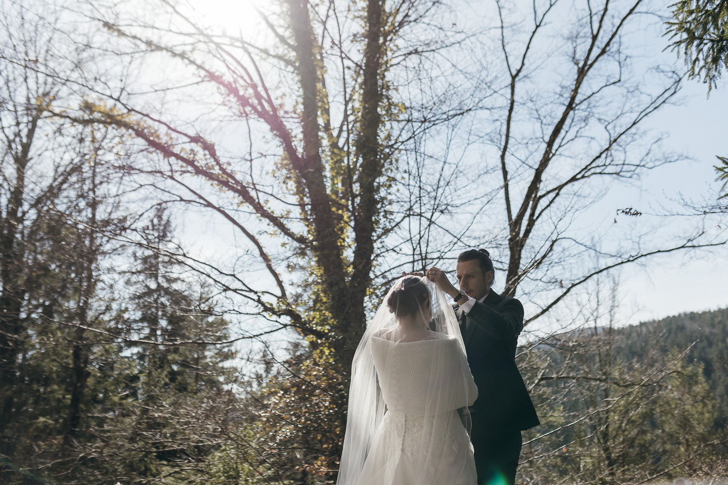 Intim heiraten zu zweit in Stift Rein, Graz, Steiermark