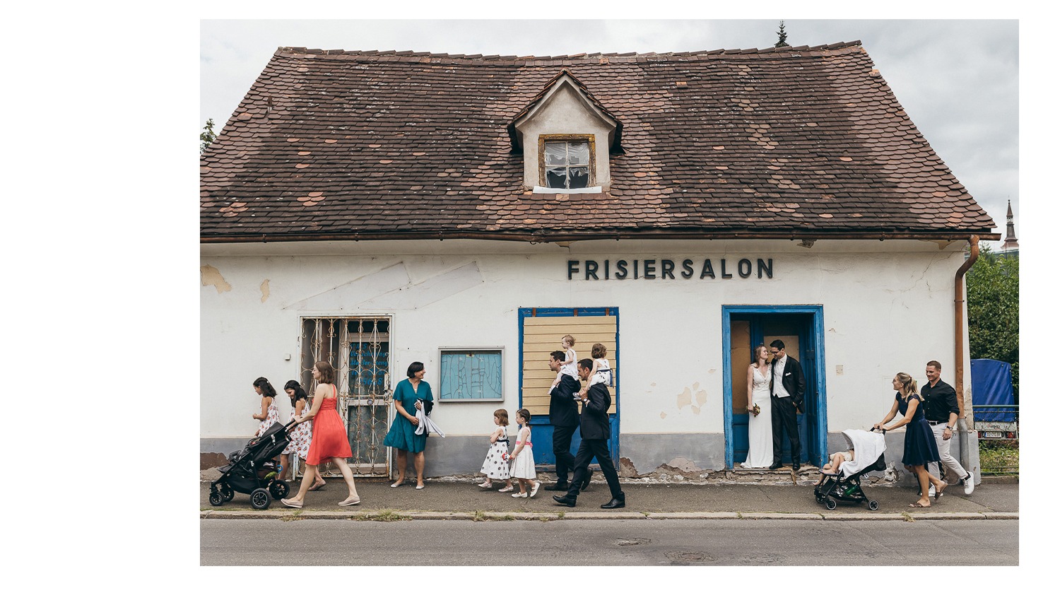 Gruppenfoto und Hochzeitsreportage, Hochzeitsfotograf Leoben