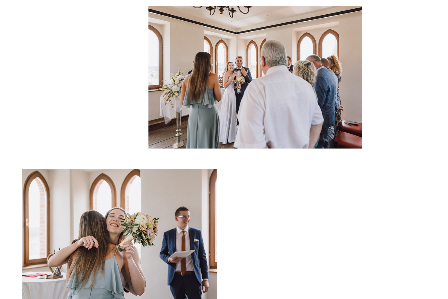 Frisch verheiratet in der steirischen Toskana, Turmzimmer im Standesamt Feldbach, Südoststeiermark